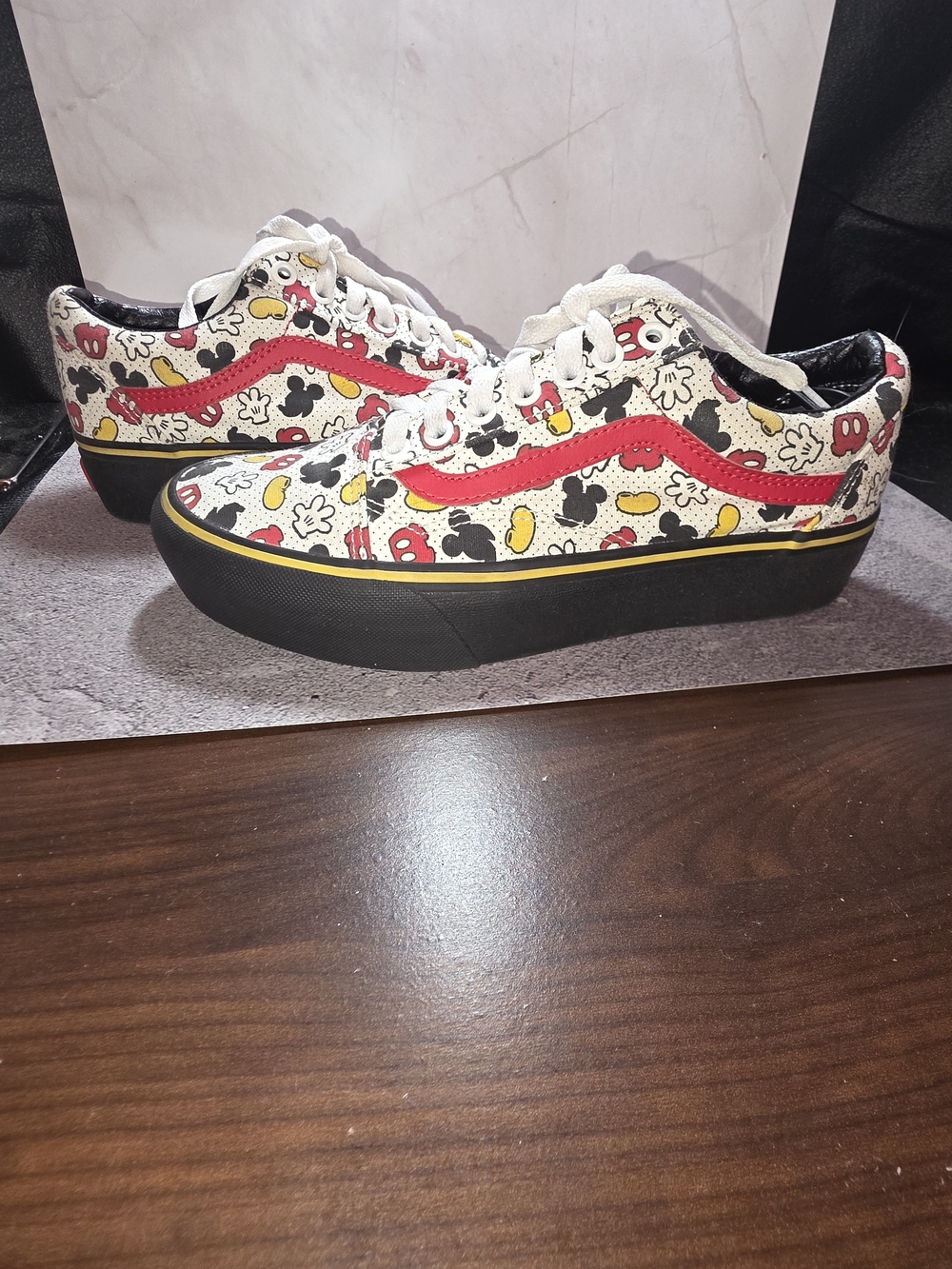 Custom Vans X Disney Womens Sz.8 - Picture 14 of 15